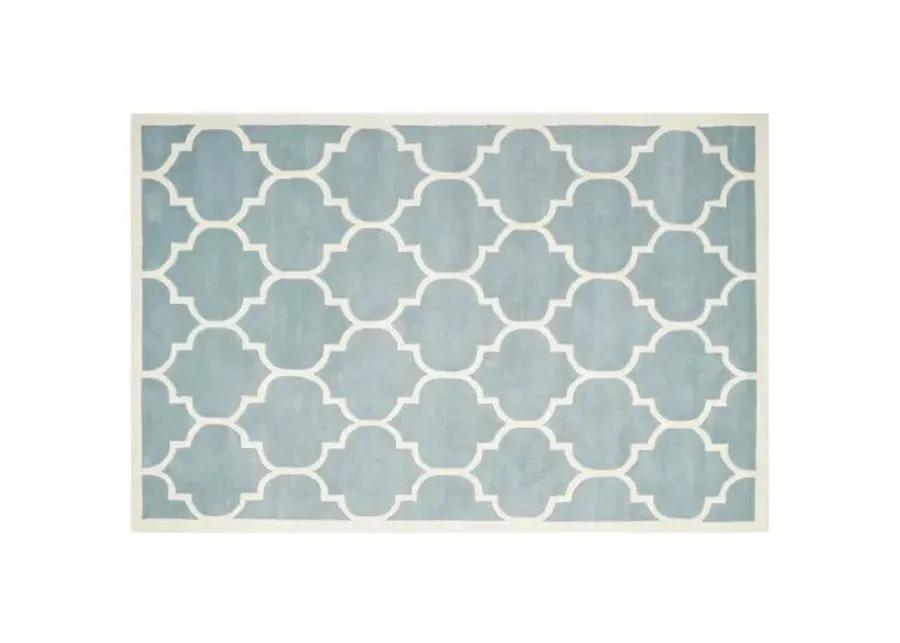 Tamako Rug - Blue/Ivory - Blue