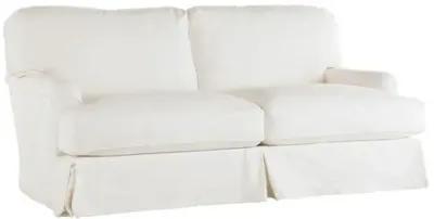 Dover Slipcovered Sofa - White - Rachel Ashwell - Handcrafted