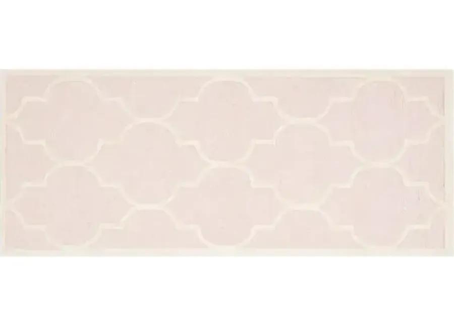 Sawyer Rug - Light Pink/Ivory - Pink