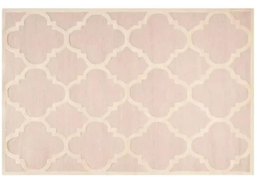 Carly Rug - Light Pink - Pink