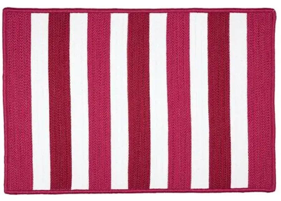 Port Smith Outdoor Rug - Red - Red