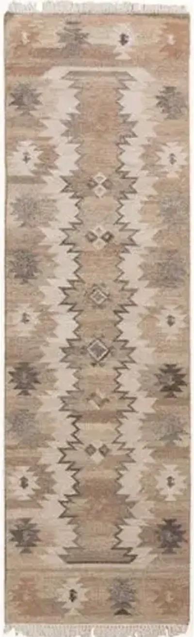 Katy Flat-Weave Rug - Oyster - Beige - Beige