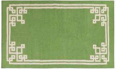 Alameda Flat-Weave Rug - Green - Green