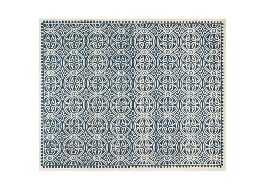 Jay Rug - Navy - Blue - Blue