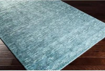 Laima Rug - Teal/Cameo Blue - Gray - Gray