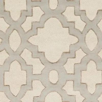 Delilah Rug - Antiqued White - Beige - Beige