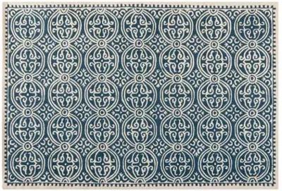 Jay Rug - Navy - Blue - Blue