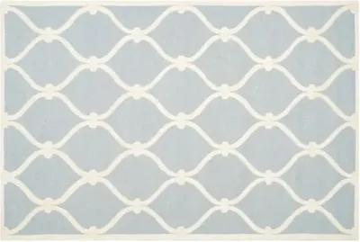 Chaz Rug - Blue/Ivory - Blue