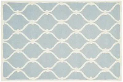 Chaz Rug - Blue/Ivory - Blue