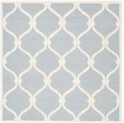 Chaz Rug - Blue/Ivory - Blue