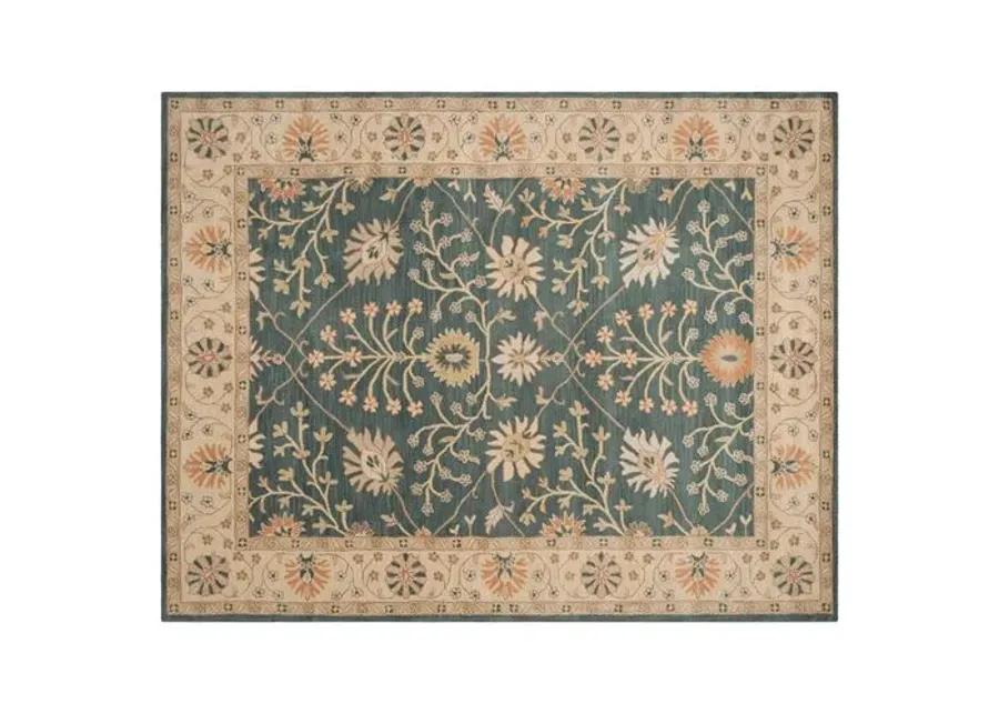 Raymond Rug - Blue/Light Gold - Blue