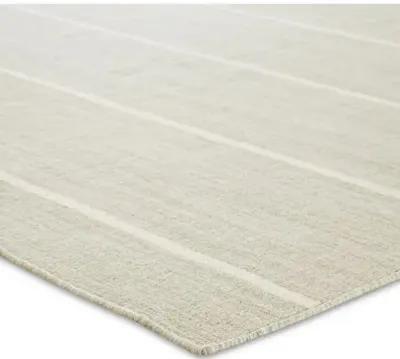 Stripe Flat-Weave Rug - Beige/Ivory - Beige