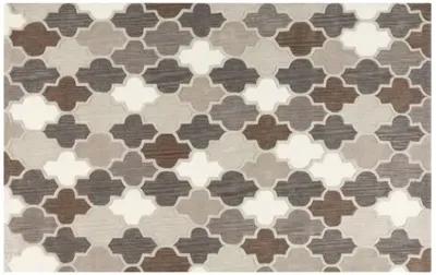 Hall Rug - Safari Tan - Gray - Gray