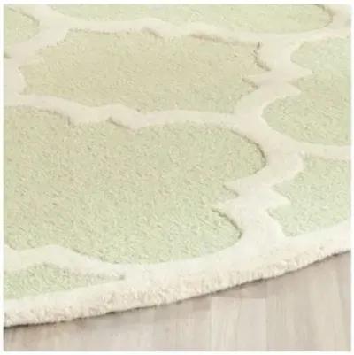 Carly Rug - Light Green/Ivory - Green