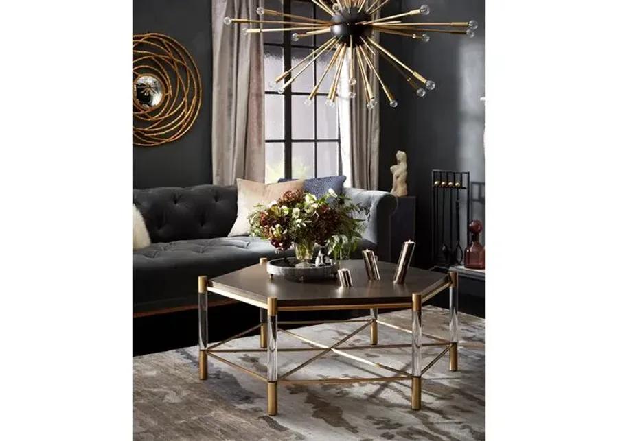 Amelia Iron Side Table - Gold