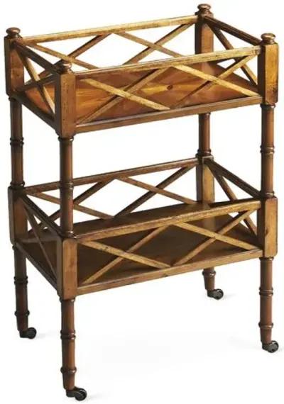 Kerry 2-Tier Bar Cart - Brown