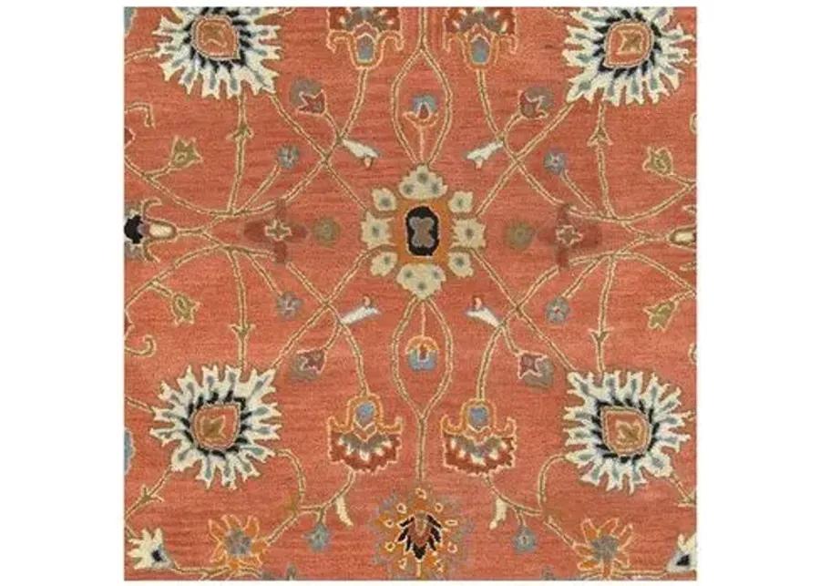 Javan Rug - Rust - Orange - Orange