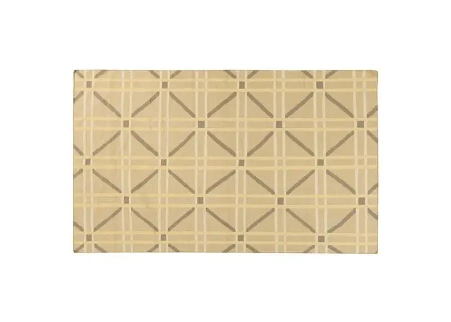 Sheffield Market Rug - Brown/Mustard - Beige - Beige