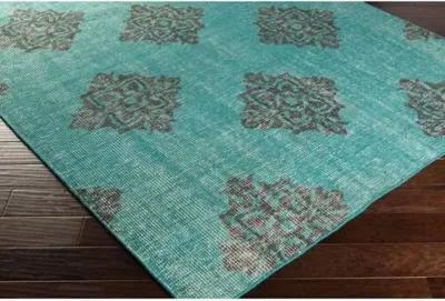 Zana Flat-Weave Rug - Blue - Blue