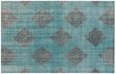 Zana Flat-Weave Rug - Blue - Blue