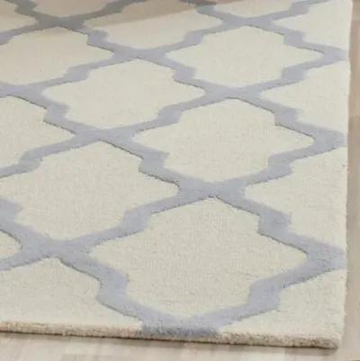 Mulberry Rug - Ivory/Blue - Ivory