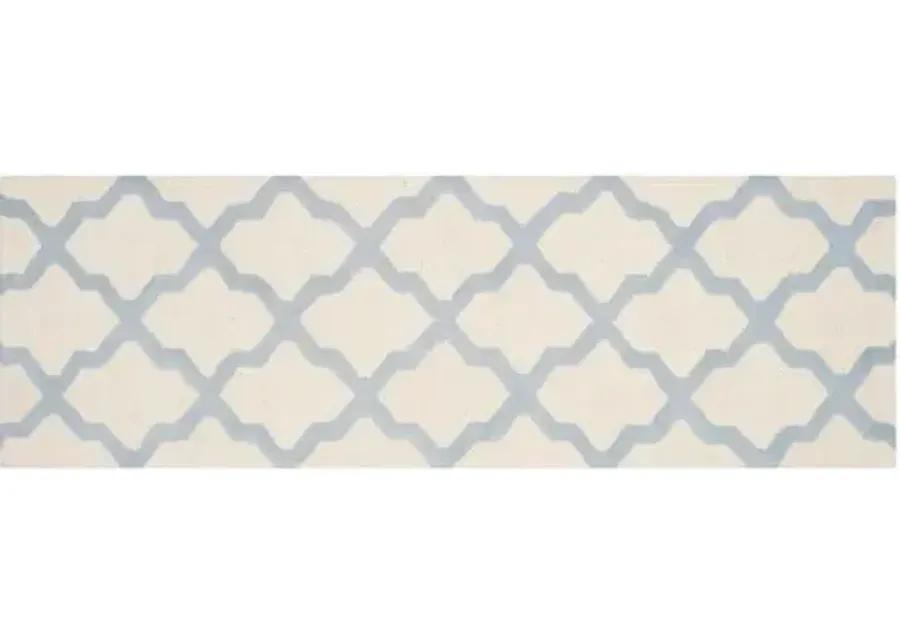 Mulberry Rug - Ivory/Blue - Ivory