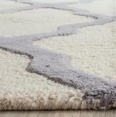 Mulberry Rug - Ivory/Silver - Ivory