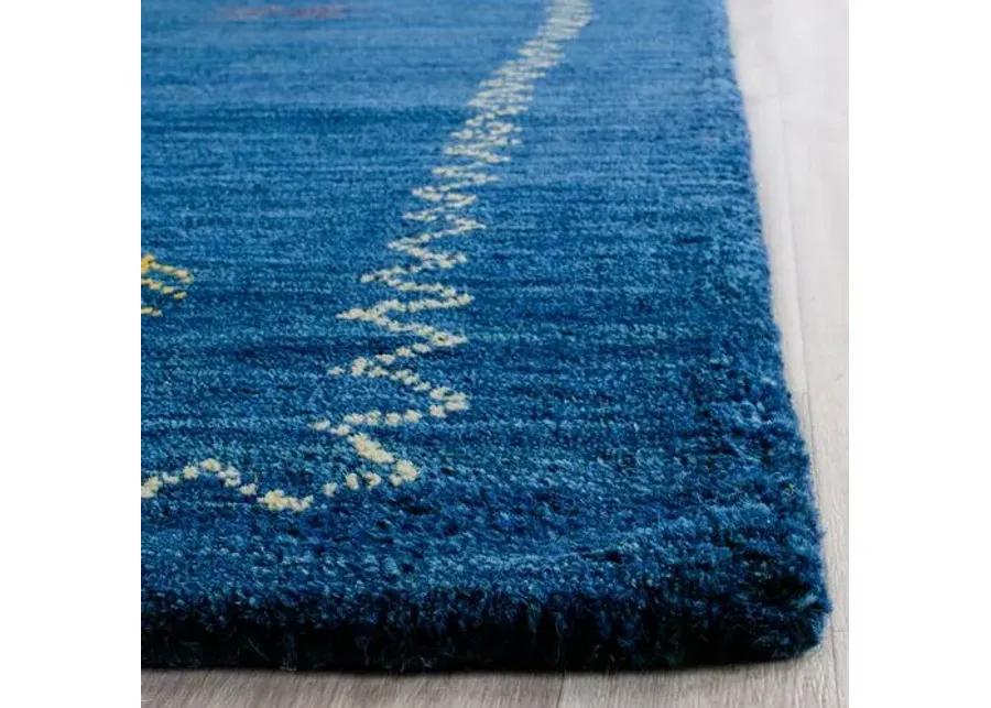 Beech Rug - Blue - Blue