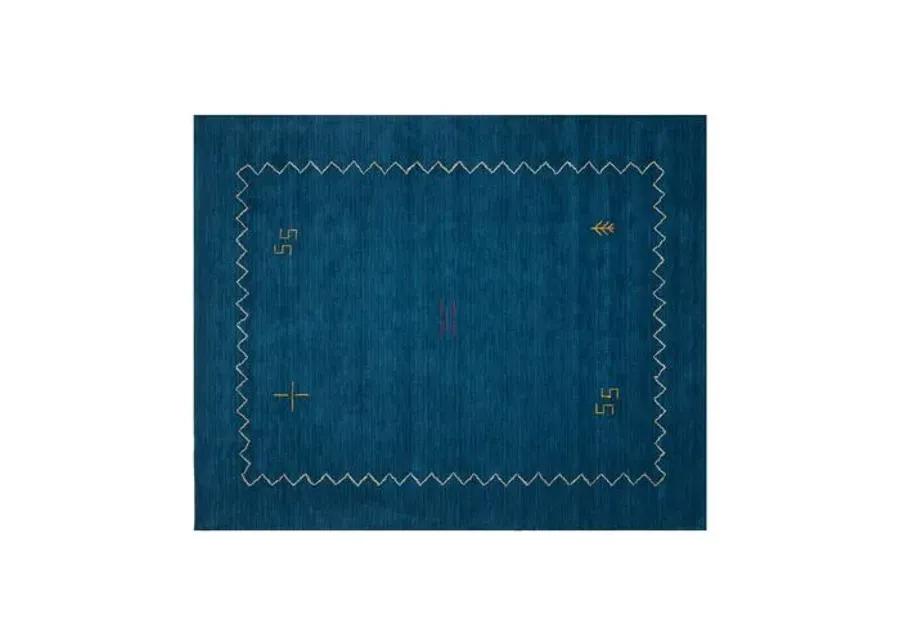 Beech Rug - Blue - Blue