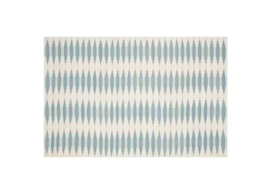 Edith Flat-Weave Rug - Sky - Blue - Blue