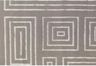 Velvet Maze Block Rug - Silver - Exquisite Rugs - Gray - Gray