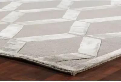 Metro Velvet Rug - Silver Gray - Exquisite Rugs - Gray