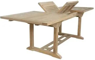 Bahama Outdoor Teak Extension Dining Table - Natural