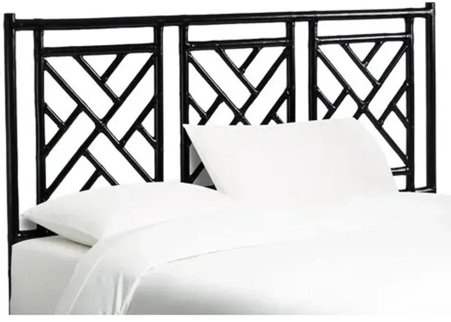 Chippendale Headboard - Black