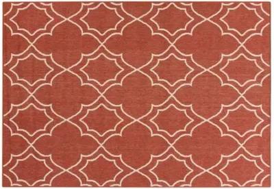 Liza Outdoor Rug - Cherry - Red - Red