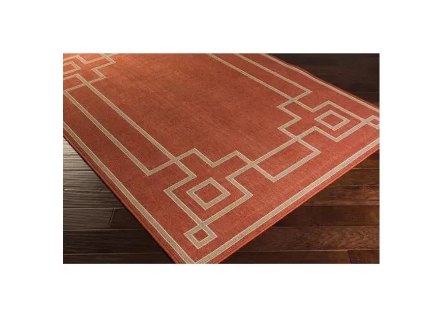 Richmond Outdoor Rug - Red - Red