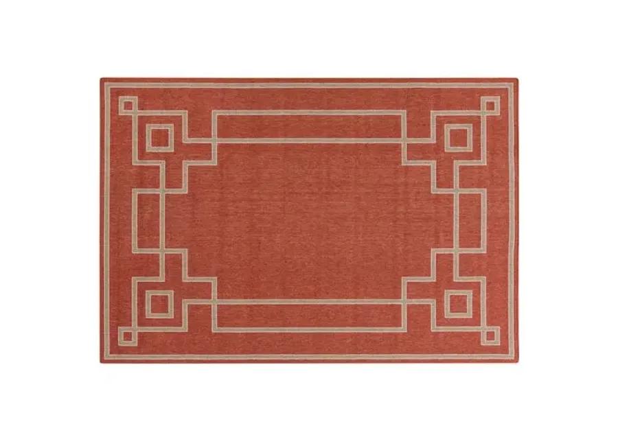 Richmond Outdoor Rug - Red - Red