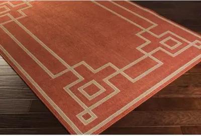 Richmond Outdoor Rug - Red - Red