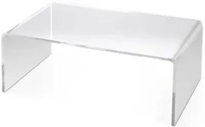 Milly Waterfall Coffee Table - Acrylic - Clear