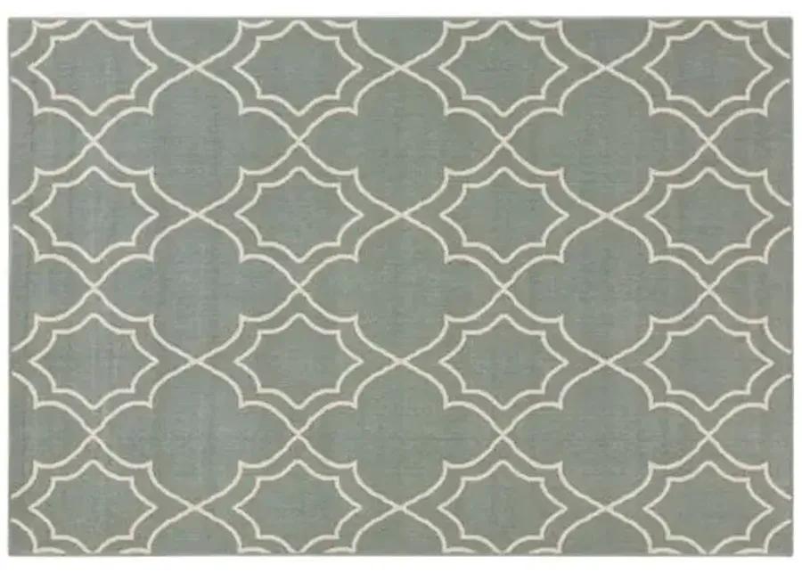 Lisa Outdoor Rug - Gray - Gray