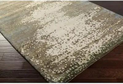 Medford Rug - Olive - Gray - Gray