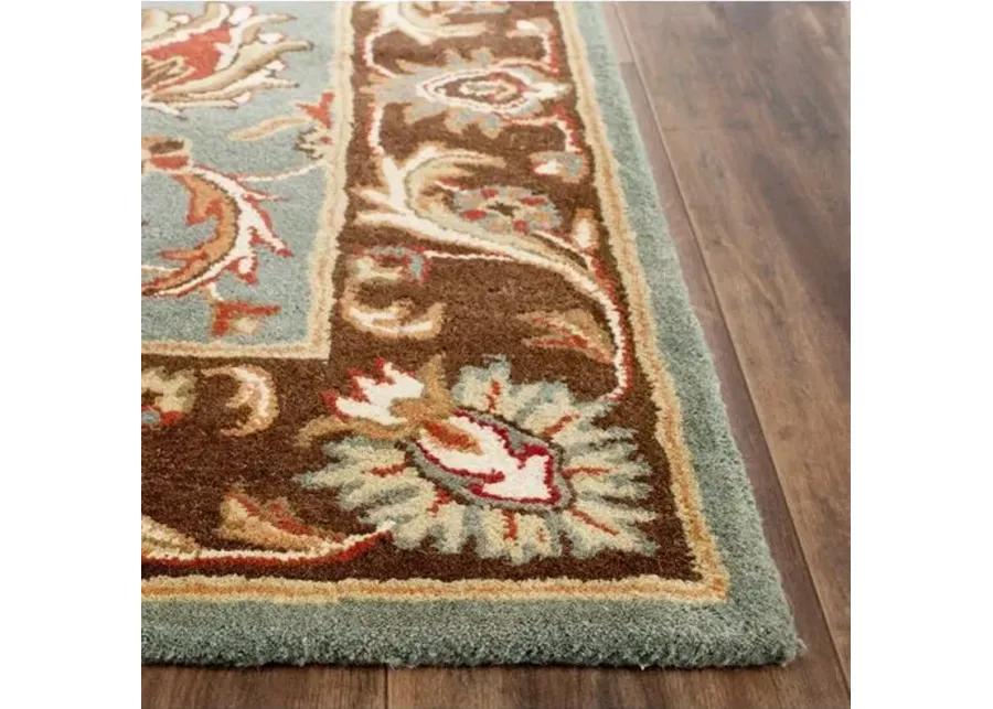 Arabella Rug - Blue/Brown - Brown