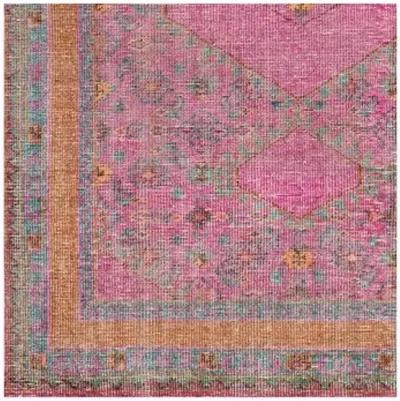 Miana Rug - Orange/Violet - Purple - Purple