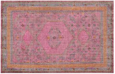 Miana Rug - Orange/Violet - Purple - Purple