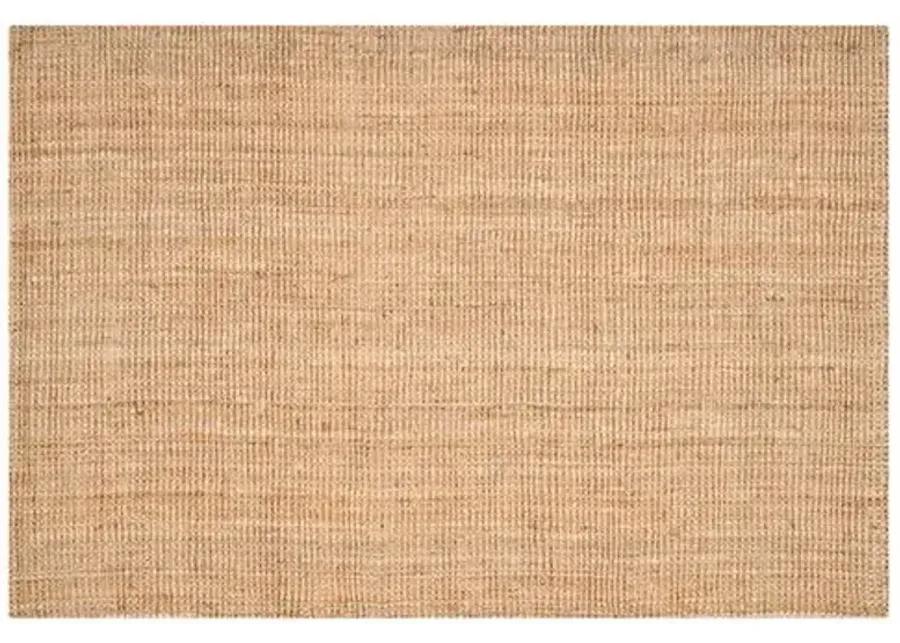 Ashlee Jute Rug - Natural - Beige - Beige