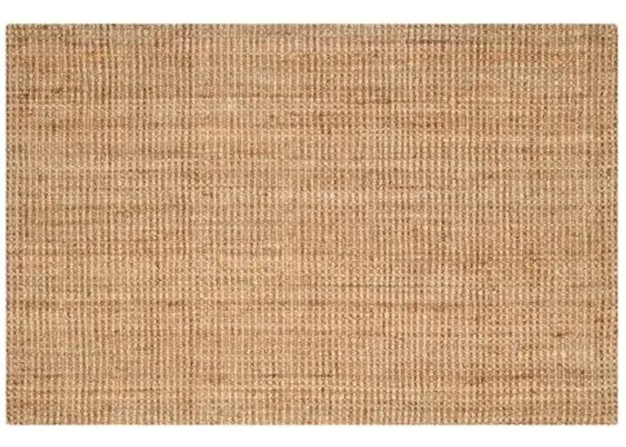 Ashlee Jute Rug - Natural - Beige - Beige