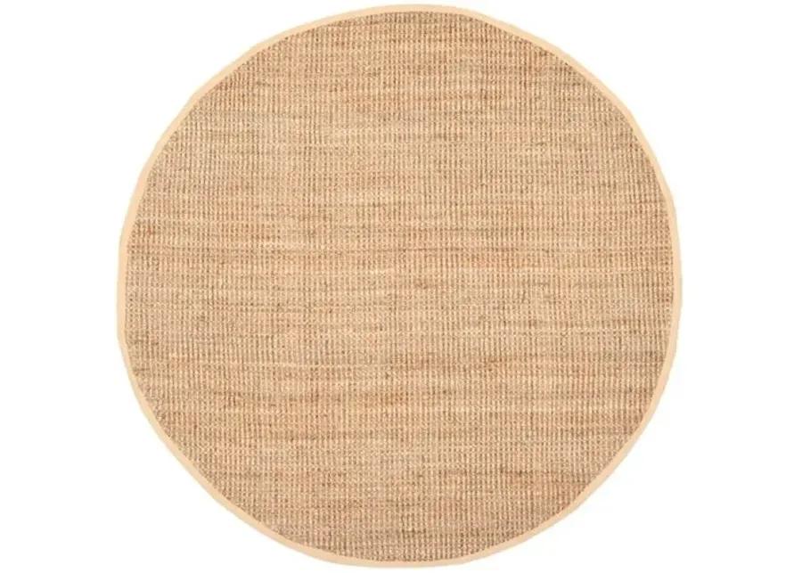 Ashlee Jute Rug - Natural - Beige - Beige