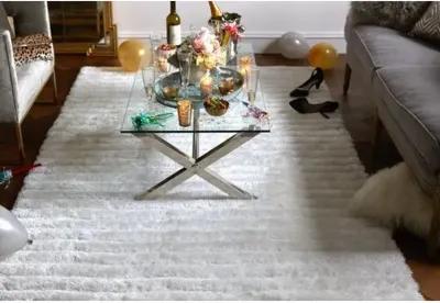 Gene Shag Rug - Pearl - Ivory - Ivory