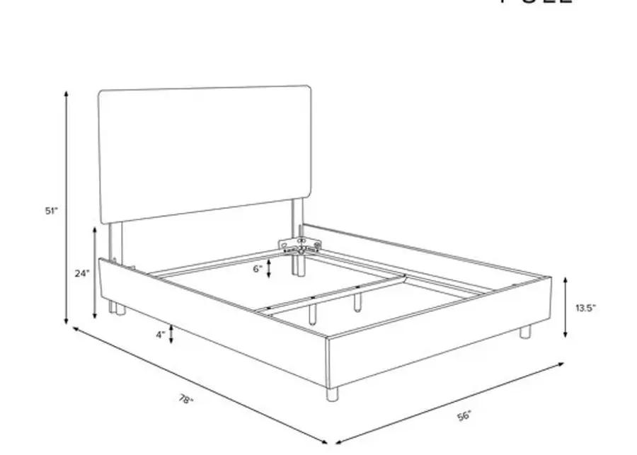 Morgan Bed - Handcrafted - White