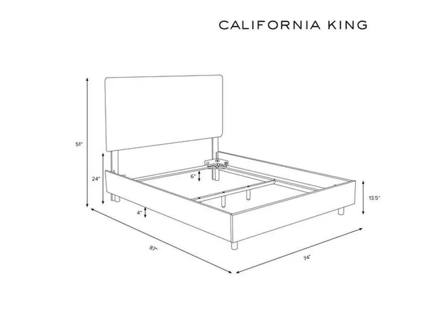 Morgan Bed - Handcrafted - White